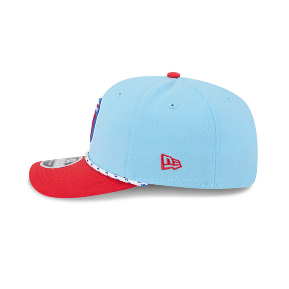 Modesto Nuts 2025 New Era Fourth of July 9Seventy Stretch Snap