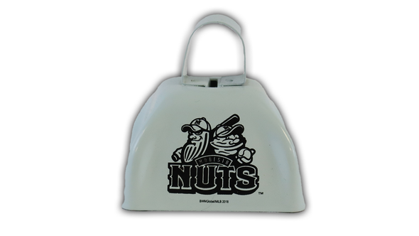 Modesto Nuts Logo Cowbell
